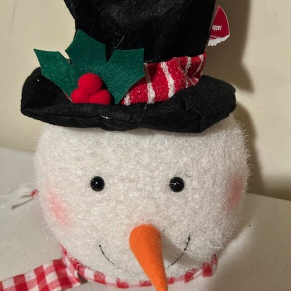 New Snowman Tree Topper - Large size - Picture 1 of 4